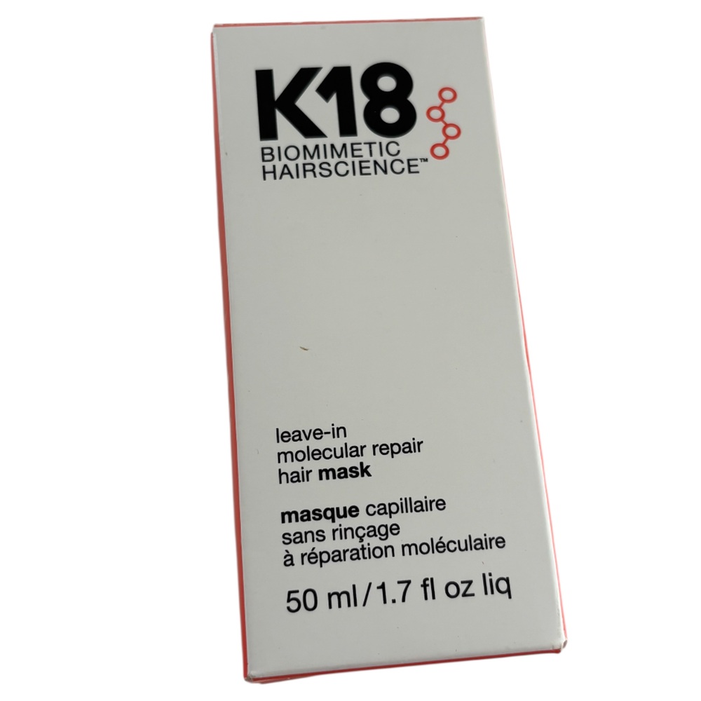 K18
BIOMIMETIC
HAIRSCIENCE leave-in molecular repair hair mask 50ml